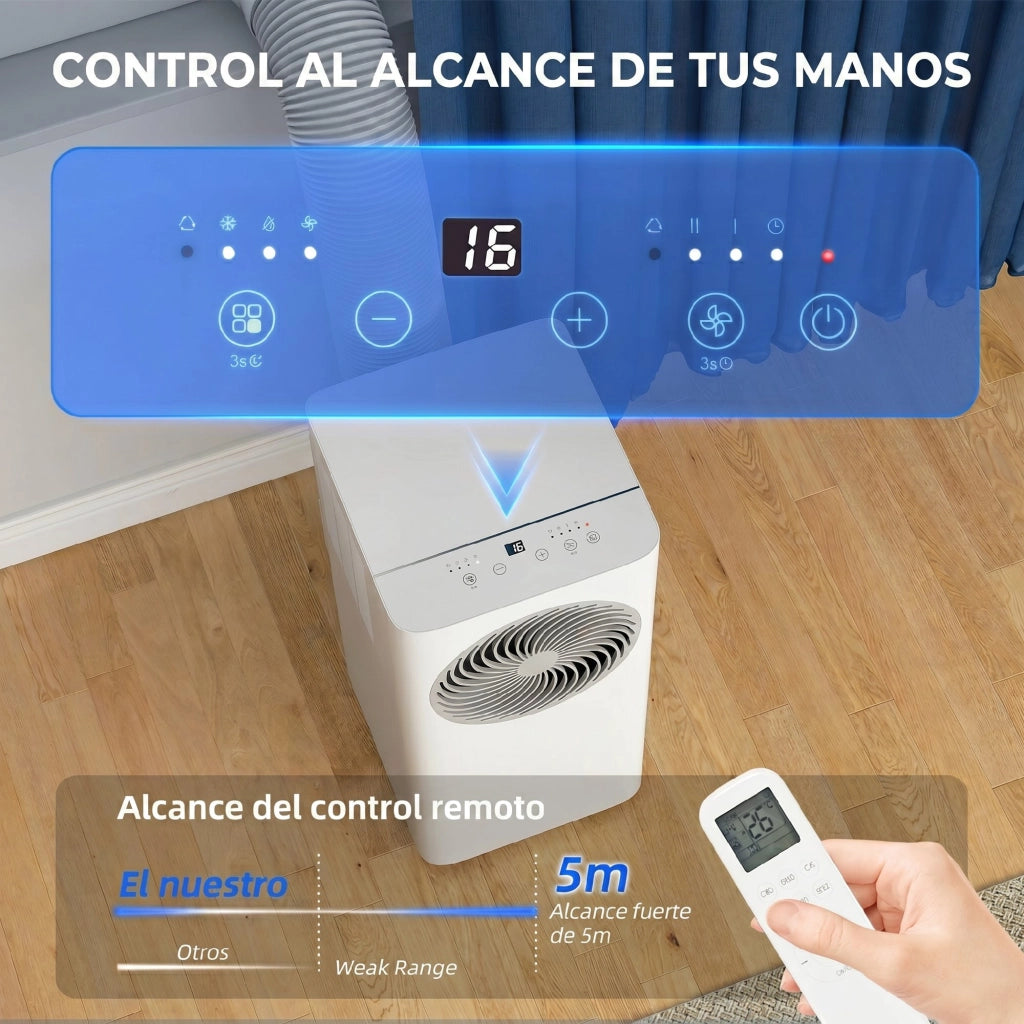 Condizionatore Portatile 9000 BTU ¨C zephmum ¨C Bianco