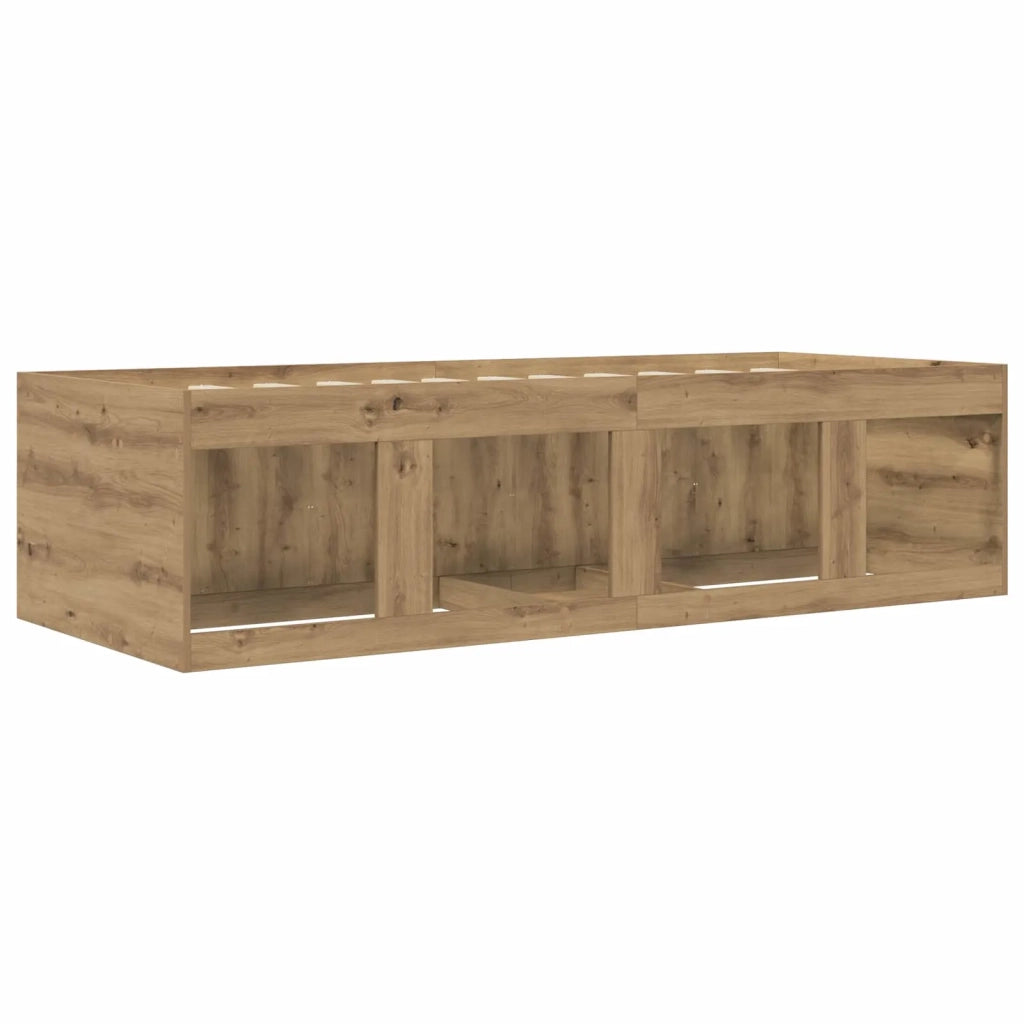 Telaio del letto con storage Rovere Artigianale 80 x 200 cm 3429500