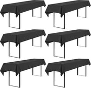 Set di tovaglie per tavolo da birra universali per tavoli da 50cm e 70cm tovaglie per tavolo da birra tovaglie per tavolo da birra copertura per tavolo da birra set per tenda da birra tovaglie rettangolari lavabili 100x250cm (antracite)