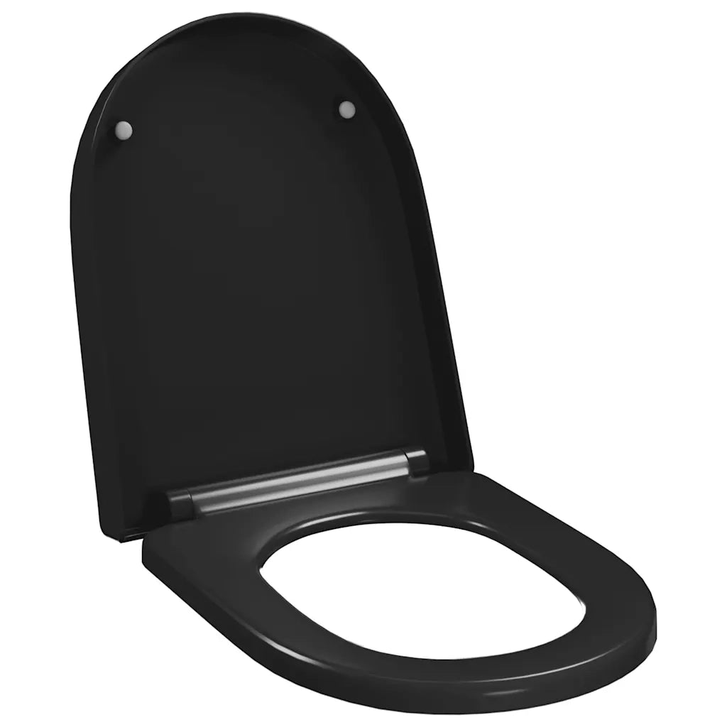 Copriwater Ammortizzato a Sgancio Rapido Nero CFW2156279