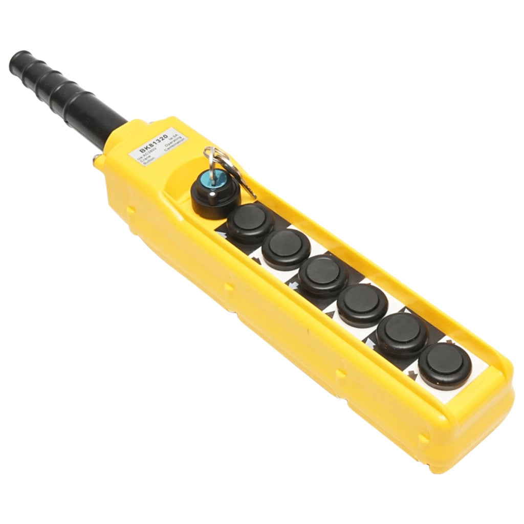 Telecomando industriale a 6 comandi e contatto generale con chiave 380V Breckner Germany