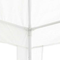 Gazebo Eco 3x3 m in Acciaio Bianco