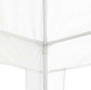 Gazebo Eco 3x3 m in Acciaio Bianco