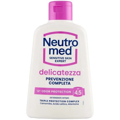 NEUTROMED DETERGENTE INTIMO DELICATEZZA PREVENZIONE COMPLETA CON CAMOMILLA ACIDO LATTICO E ALLANTOINA PH 4,5 300 ML