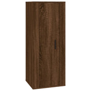 Mobile TV a Parete | Armadietto TV | Mobile Porta TV Rovere Marrone 40x34,5x100 cm
