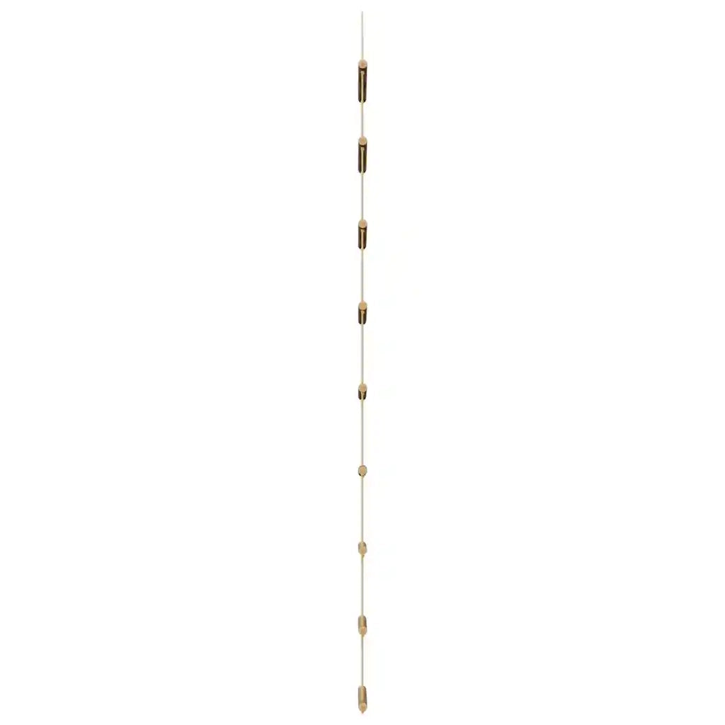 Decorazione da Parete a Forma di Scala 50x150 cm Ramo Naturale 4101015