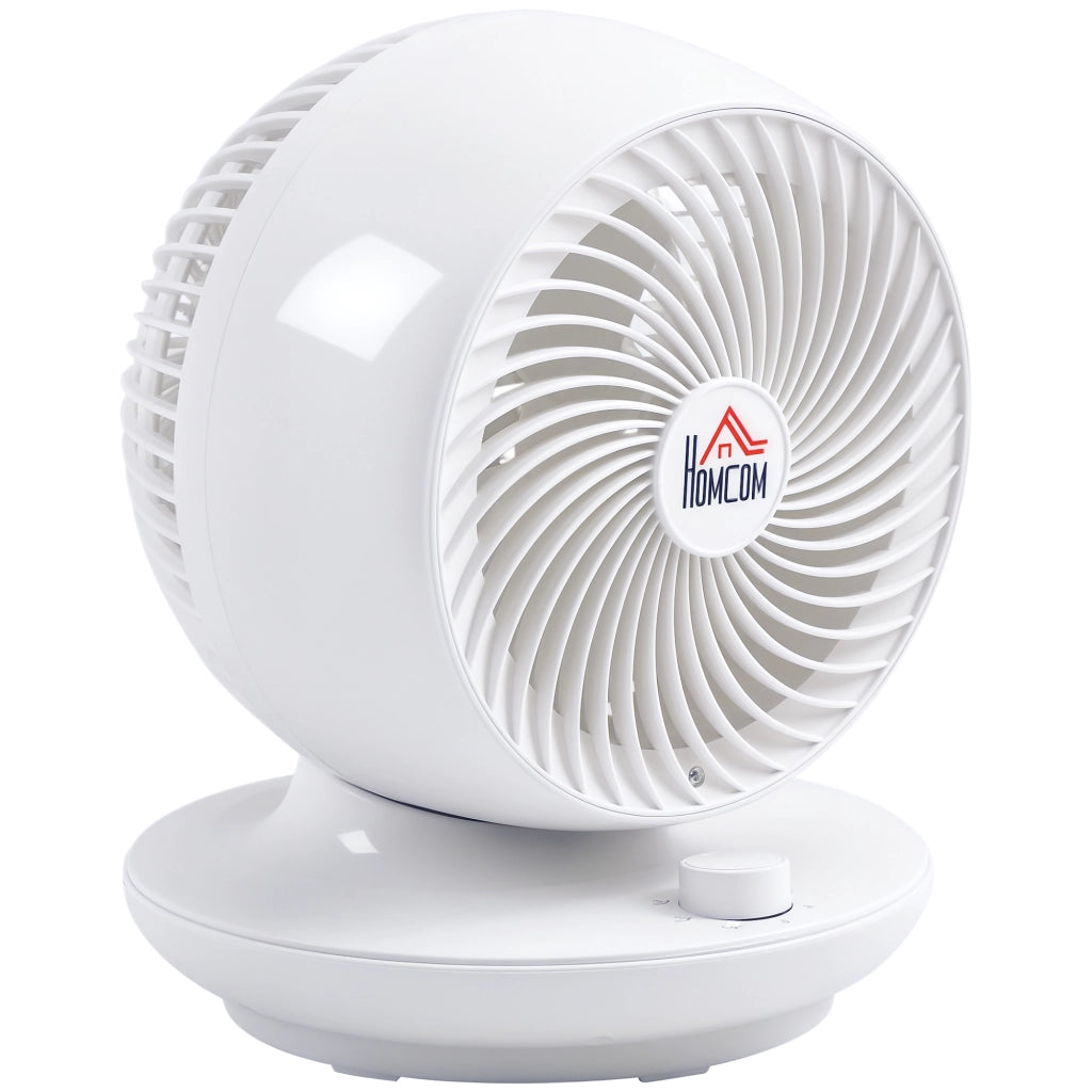 Ventilatore da Tavolo a 3 Velocit¨¤ ¨C Zephmum ¨C Bianco e Nero