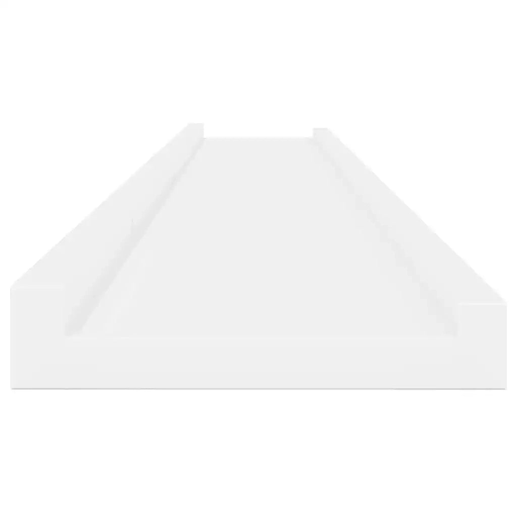 Mensole da Parete 4 pz Bianche 115x9x3 cm 326664