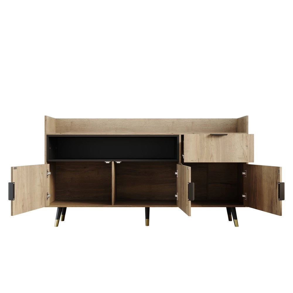 Credenza Moderna ¨C MINIMAL ¨C Legno, Cassetti, Ante, Soggiorno