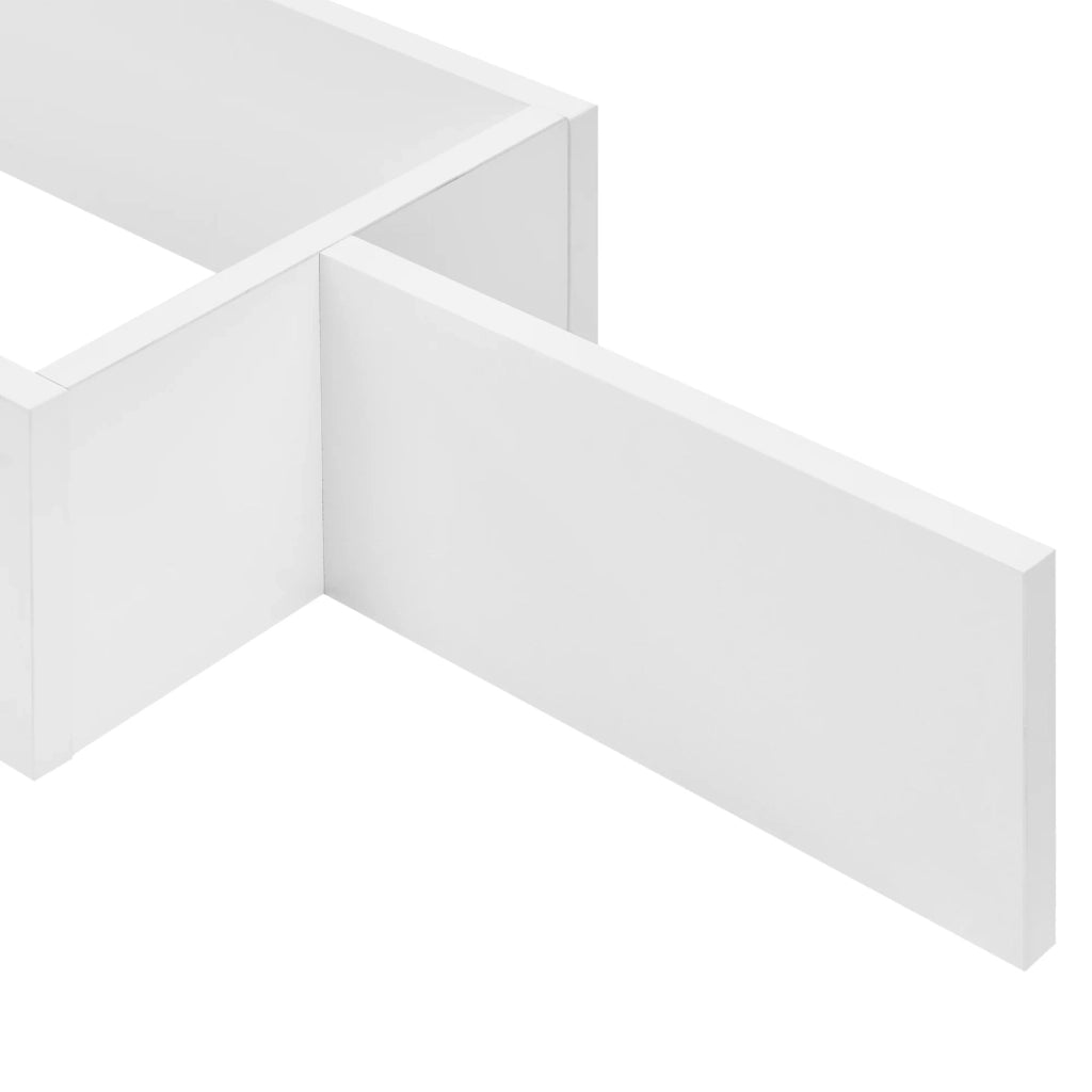 Mensola da parete mobile contenitore di design 104 cm bianco 03_0005205