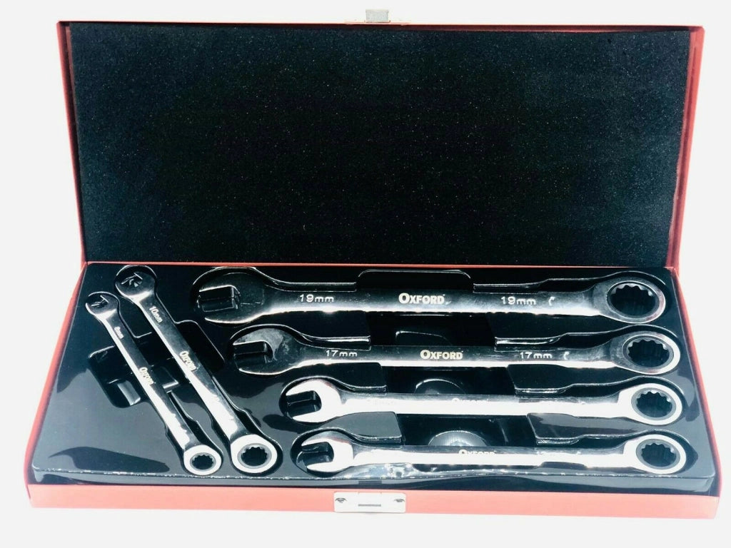 Set chiavi combinate a cricchetto Set di chiavi a cricchetto da 6 pezzi nuove