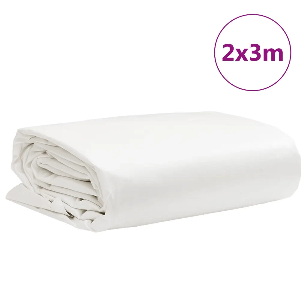 vidaXL Telone Bianco 2x3 m 650 g/m²