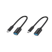 CONCEPTRONIC ABBY11B - ADATTATORE USB-C (M) / USB-A (F) OTG - 20 CM