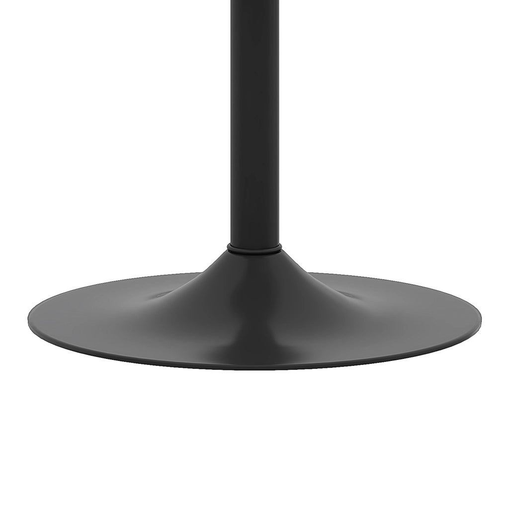 Taburetto da bar set di 2 girevole a 360° con altezza regolabile e poggiapiedi in tessuto e metallo marrone nero