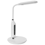 Lampada da ufficio LED bianco materiale sintetico braccio regolabile 38 cm ufficio cameretta soggiorno