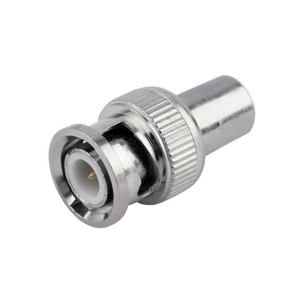 Trade Shop - Adattatore Connettore Bnc Maschio A Rca Femmina A Crimpare Coassiale Cctv -
