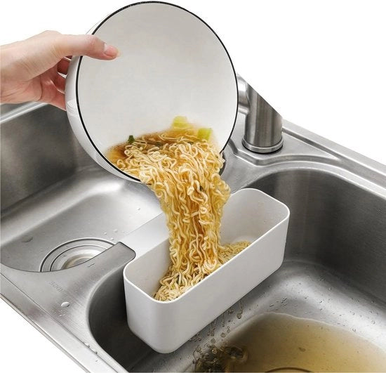 Strumento di decapaggio angolare per la goot - Disegno compattato a forma allungata - Estensione di aperture di scarico per una buona evacuazione - Materiale in plastica duraturo - 1 pezzo - Adatto per la maggior parte delle vasche da bagno