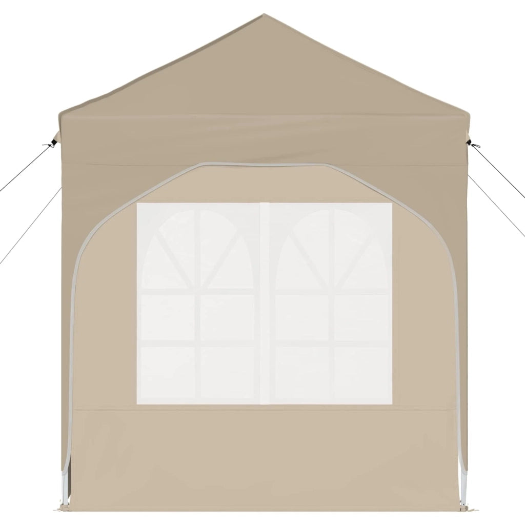 Tenda per feste a pop-up 192 x 192 x 245 cm Crema 42019823