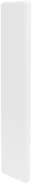 PLACCA CIECA PER AVVOLGITORI UNIV. IN ABS BIANCO- 1,0 pz