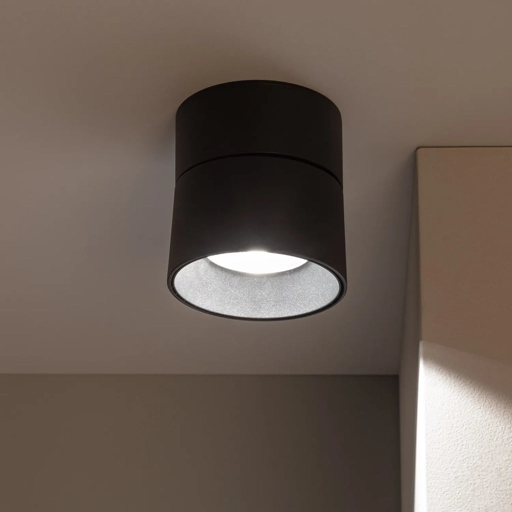 Faretto LED 30W orientabile nero 2700-3200K Abruzzo Romeo