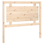 Testiera | Testata per Letto 105,5x4x100 cm in Legno Massello di Pino