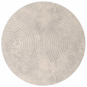 Tappeti per area | Tappeti a zone Rotondo GALATI Beige ? 120 CM Poliestere