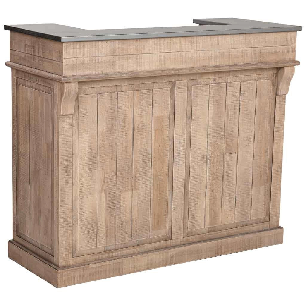 Bar in legno marrone 101x50x120h cm