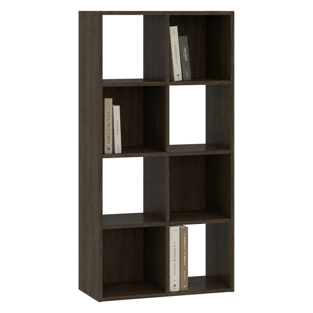 Biblioteca Lifatila, Libreria 6 Ripiani, 61x30x121h cm Marrone Noce