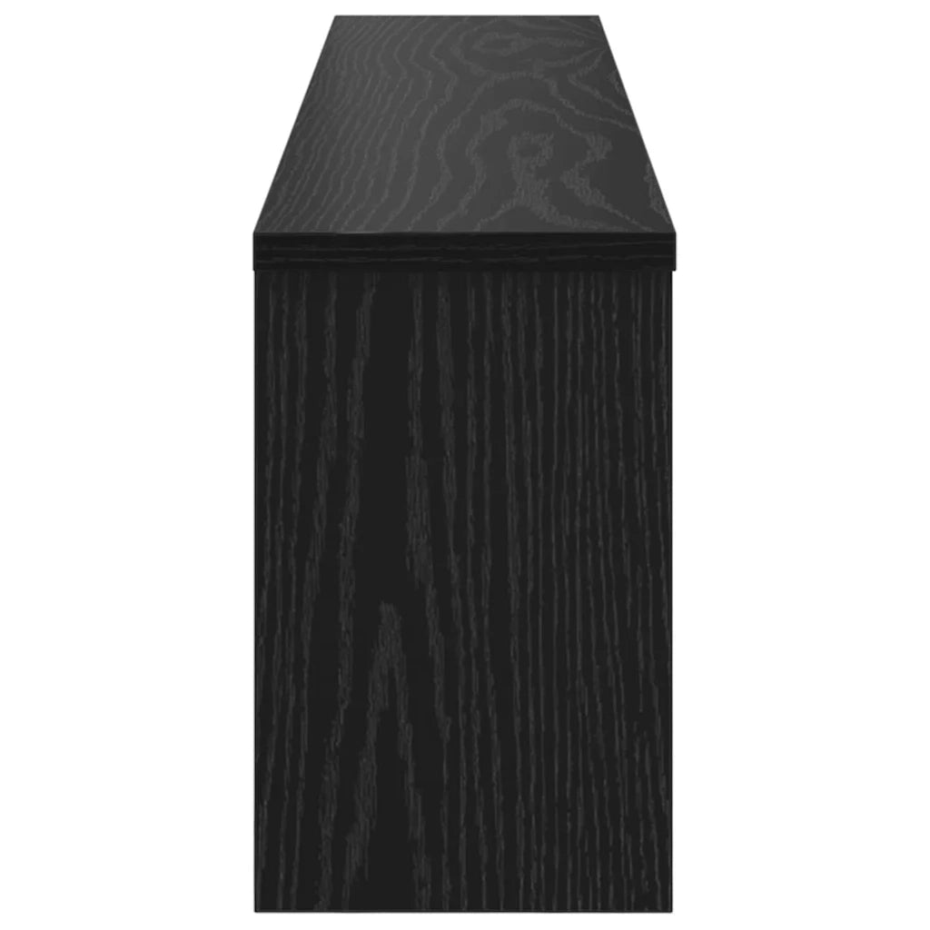 Appendiabiti a muro Rovere Nero 100 x 16 x 26 cm CFW8068446
