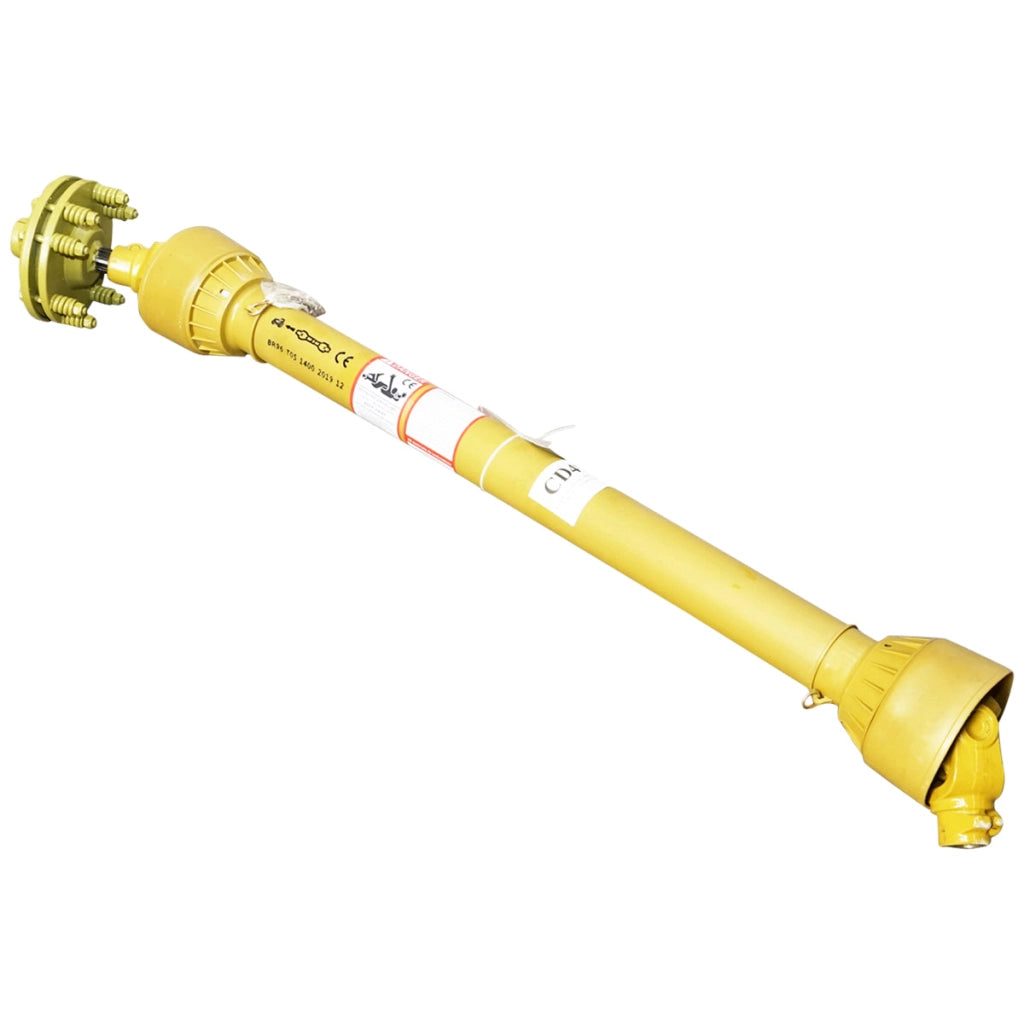 Albero cardanico Cardano 1400mm T5 1 3/8 Z=6 con frizione 2 dischi croce 30,2x80