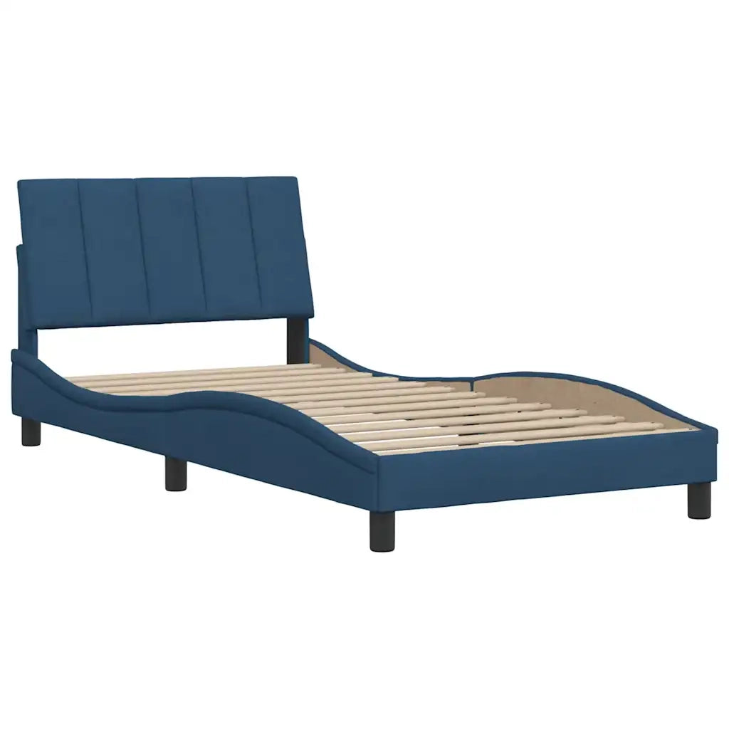 Giroletto senza Materasso Hanko Blu 100x200 cm in Tessuto 3310376