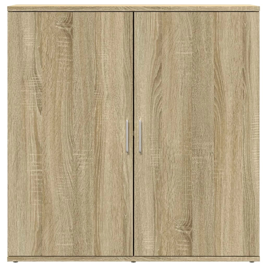 Buffet credenza cassettiera armadio mobile contenitore organizer cucina soggiorno salotti set da 2 Sonoma 79 x 38 x 80 cm legno ingegnerizzato marrone 02_0036824
