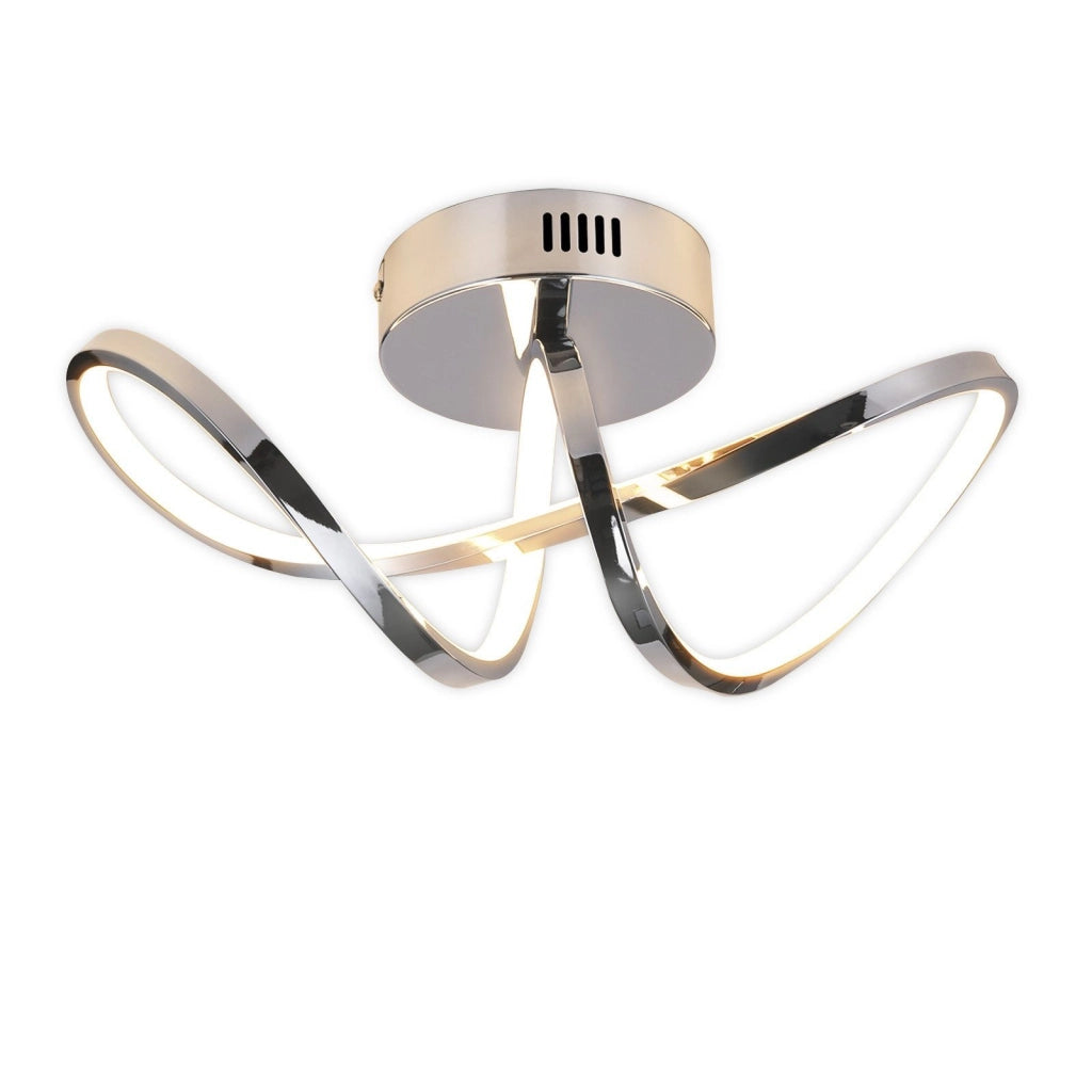 ZMH Lampada da soffitto plafoniera LED moderna 12W 3000K per soggiorno camera letto