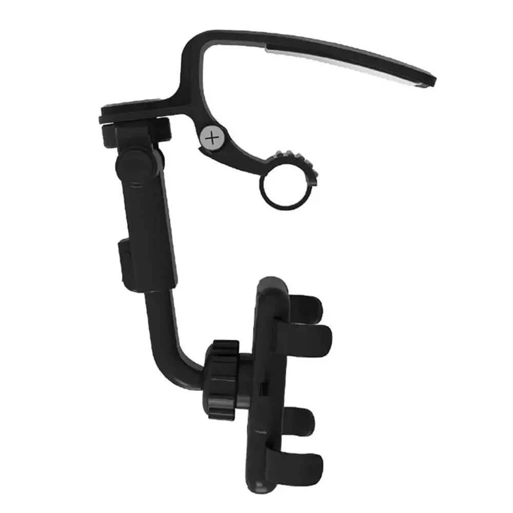 Trade Shop - Supporto Per Telefono Cellulare Multifunzionale Per Auto Rotazione Di 360° Hd1667 -