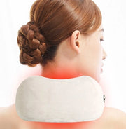 Cuscino di massaggi wireless - Cuscino a U per massaggi alle spalle - Cuscino per massaggi alla nuca - Cuscino per il collo - Cuscino rotante - Cuscino da viaggio - Ricaricabile - Cuscino per massaggi alla nuca
