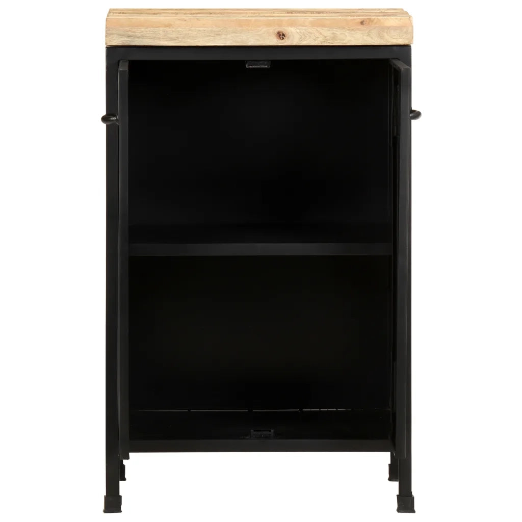 Credenza 47x35x76 cm in Legno di Mango Grezzo cod mxl 59082