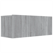 Mobile TV | Armadietto TV | Mobile Porta TV Grigio Sonoma 80x30x30 cm Legno Multistrato