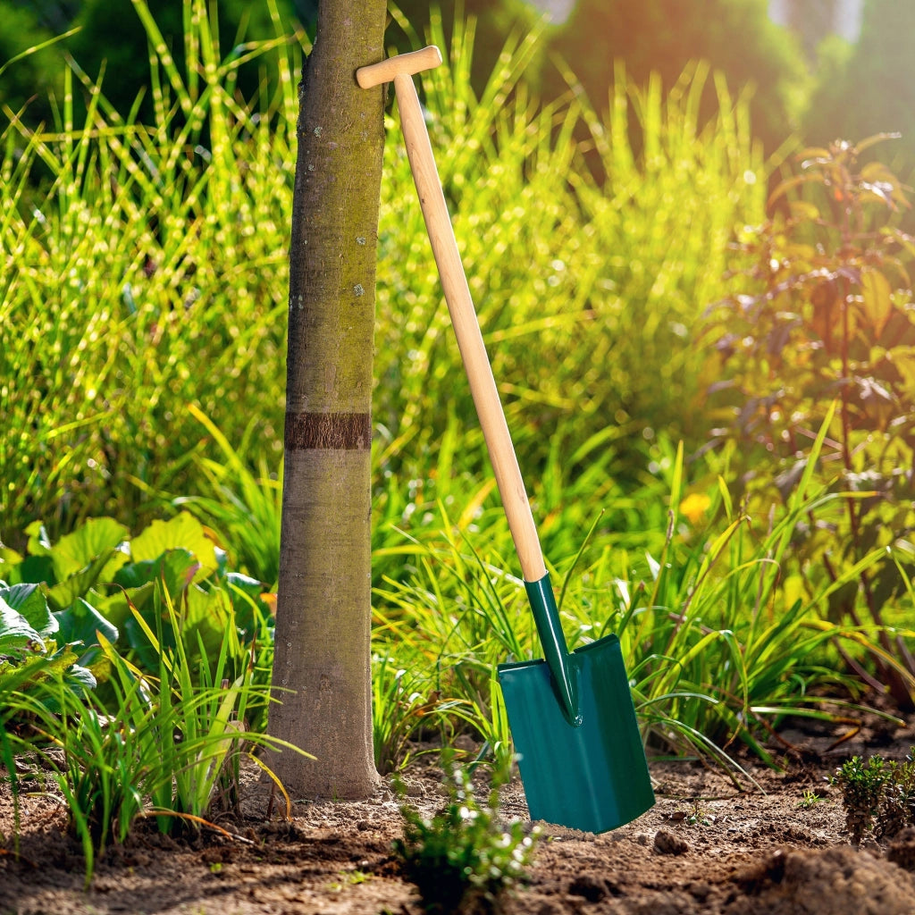 Pala dritta KADAX per scavare e piantare in giardino con manico in legno, 117 cm