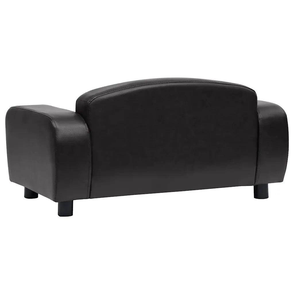 Divano per Cani Nero 80x50x40 cm in Similpelle CFW7735538