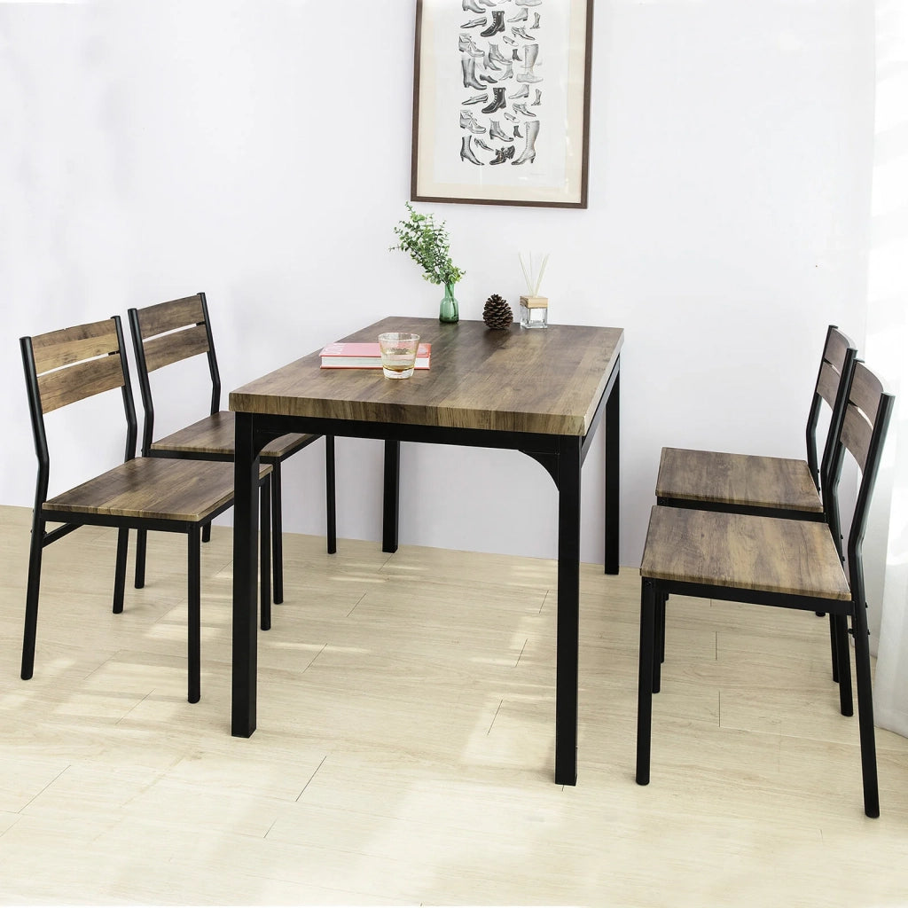 SoBuy Set 4 sgabelli da Pranzo Soggiorno Cucina e Ristorante Altezza 44 cm, FST72-Nx4