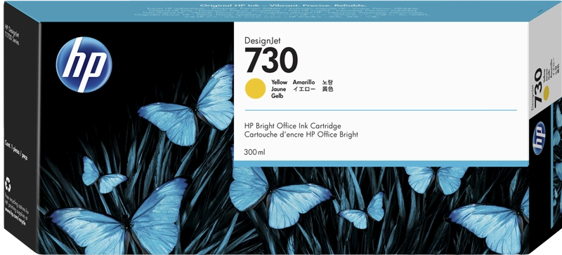 HP Cartuccia di inchiostro giallo DesignJet 730 da 300 ml