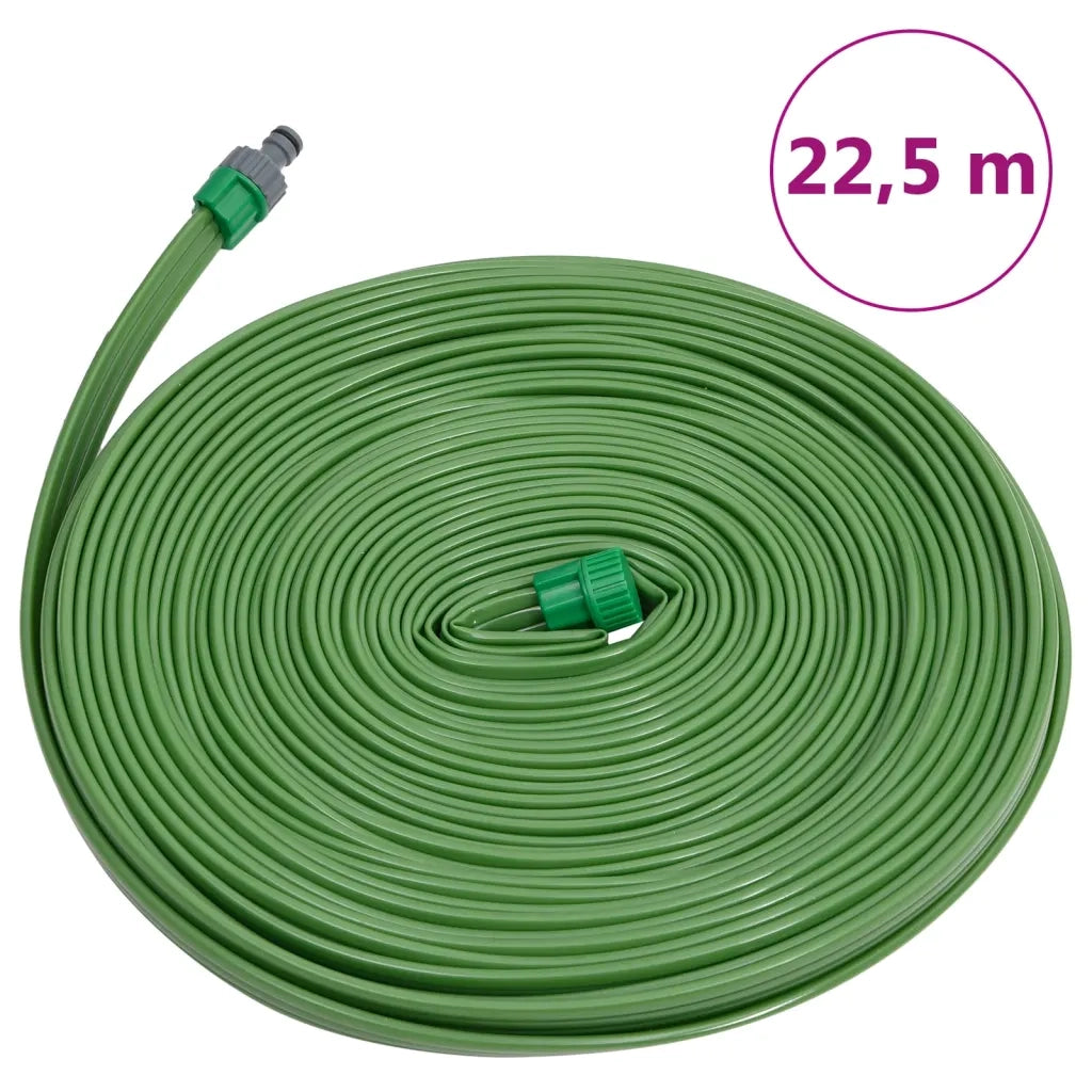 Tubo di Irrigazione 3 Tubi Verde 22,5 m PVC 154362
