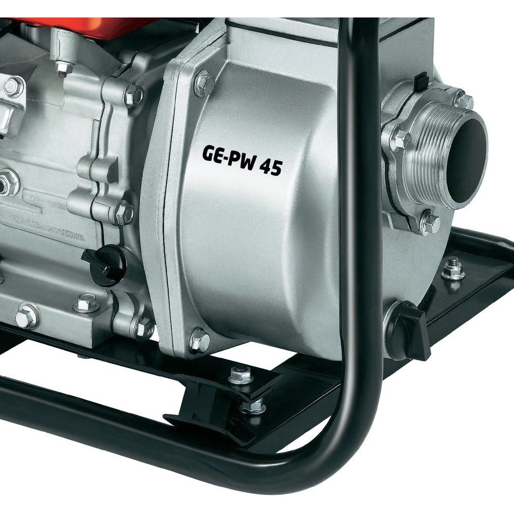Trade Shop - Einhell Ge-pw 45 Benzina Pompa Acqua Da Giardino 4 Tempi Fino A 23000 L/h -