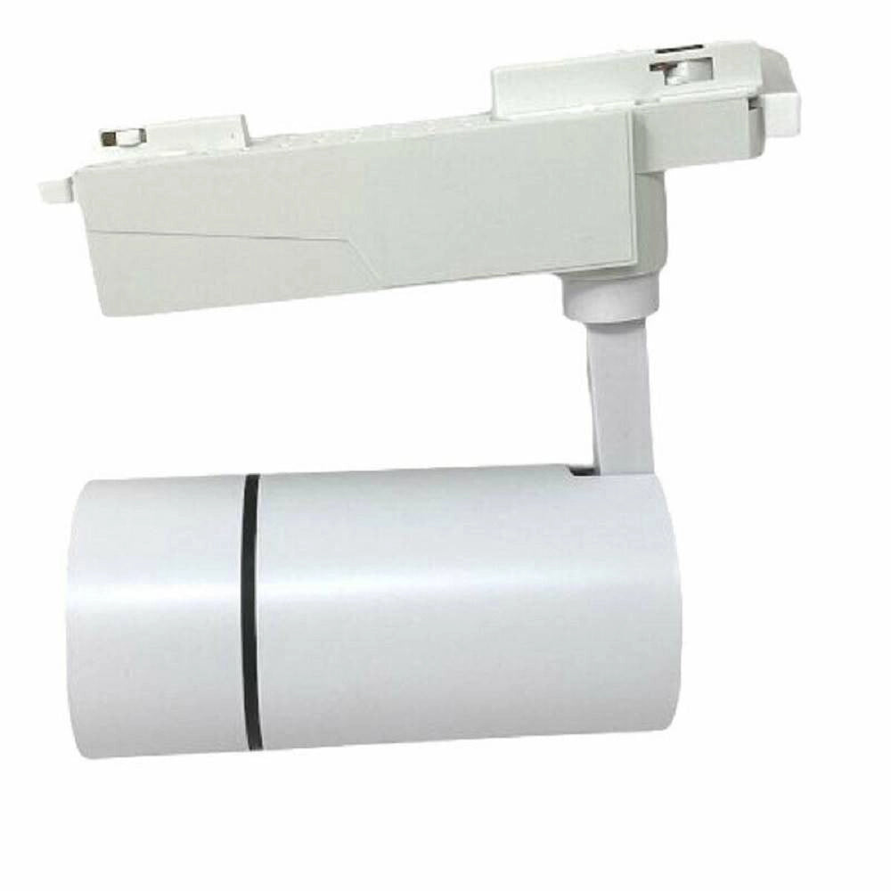 Trade Shop - Faro Proiettore Binario 30w Led Cob Luce 6500k 3000k 4000k F30w-07a Faretto Bianco -