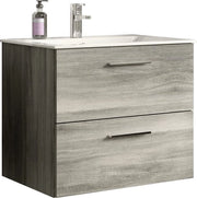 Cassa inferiore in legno per lavabo - Arredamento bagno - Rame - Design eterno - 60 cm x 52 cm x 44 cm