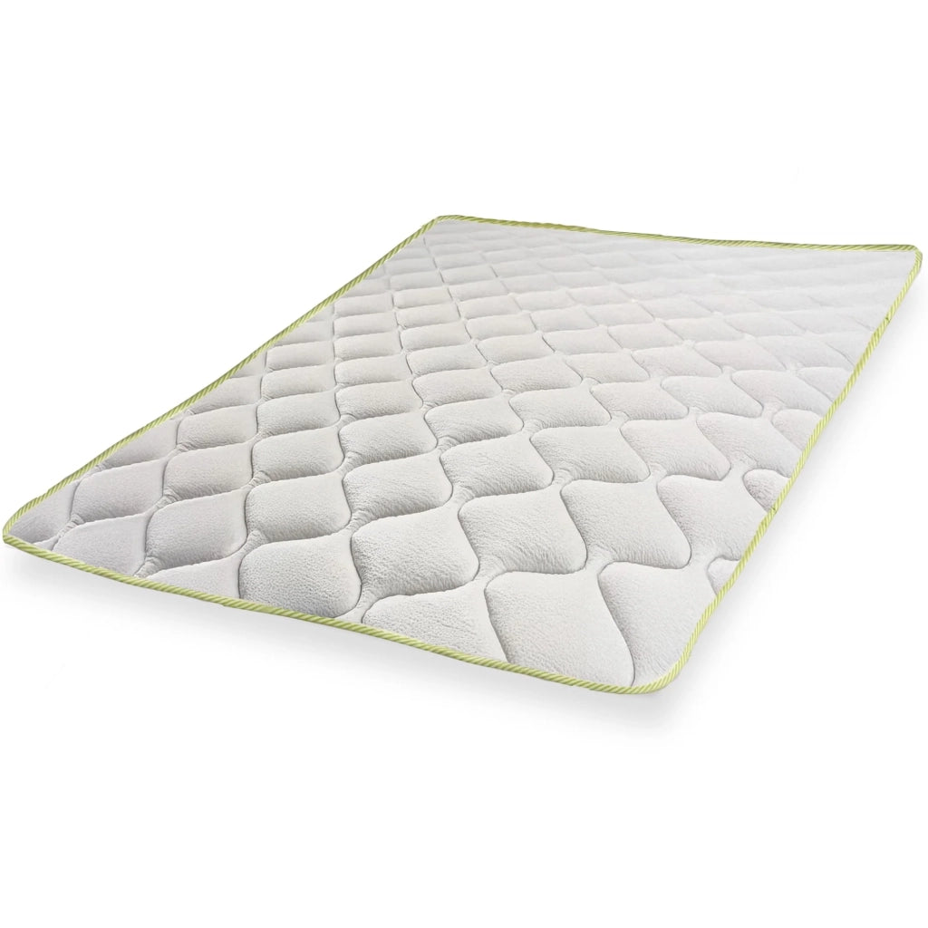 Topper Rinfrescante Matrimoniale con Elastici 200X200 | Correttore Materasso con Tecnologia Cooler e Proprietà Ortopediche | Altezza 4 cm | Tessuto Traspirante e Antibatterico
