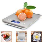 Trade Shop - Bilancia Elettronica Digitale Da Cucina Digitale In Acciaio Inossidabile Max 5kg -