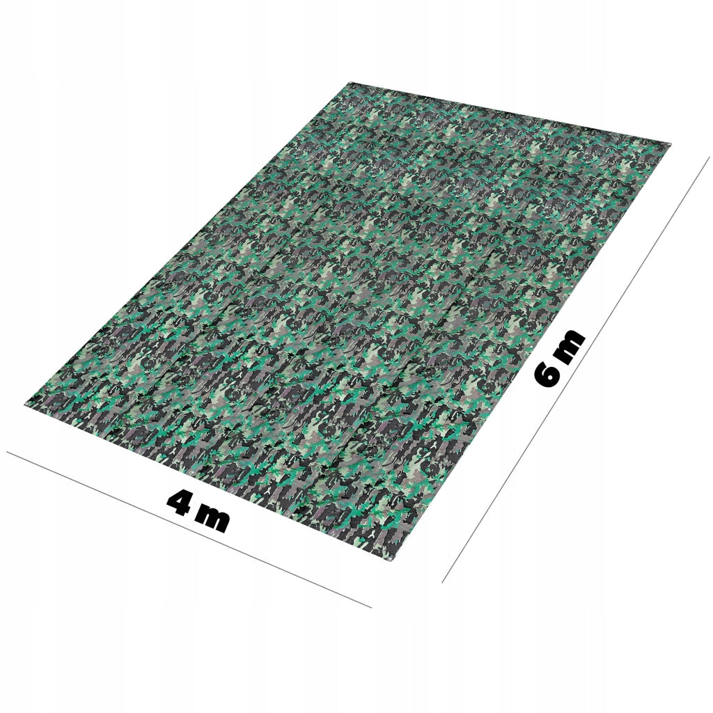 Telone KADAX spesso, impermeabile, rinforzato anti-UV, 4x6 m, 90 g, copertura resistente