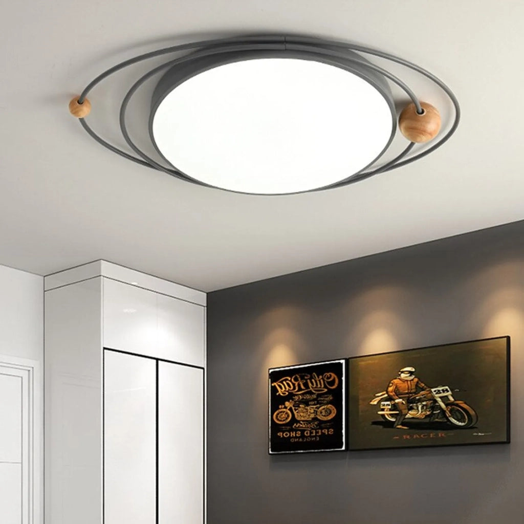 Lampada Plafoniera Galaxy Black App868-c