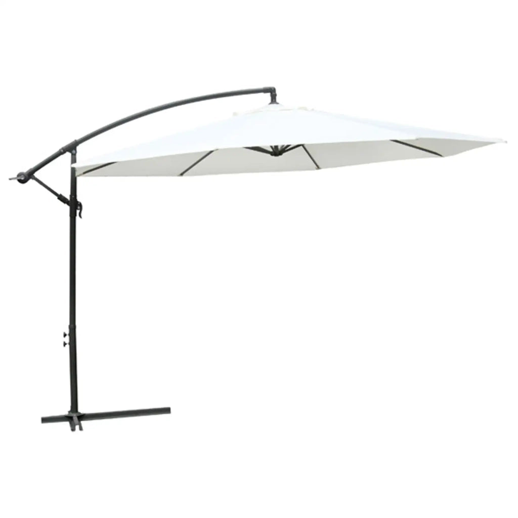 Ombrellone da sole appeso Bianco 40078